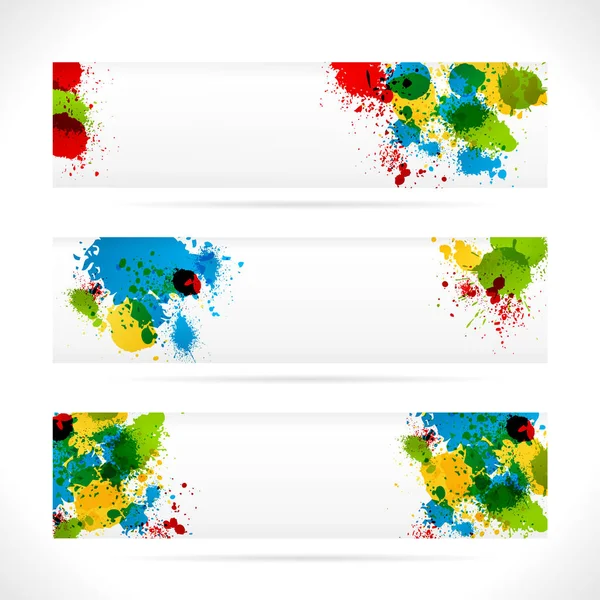 Set of Color web Banners. Web Design Elements. — Stock Photo, Image