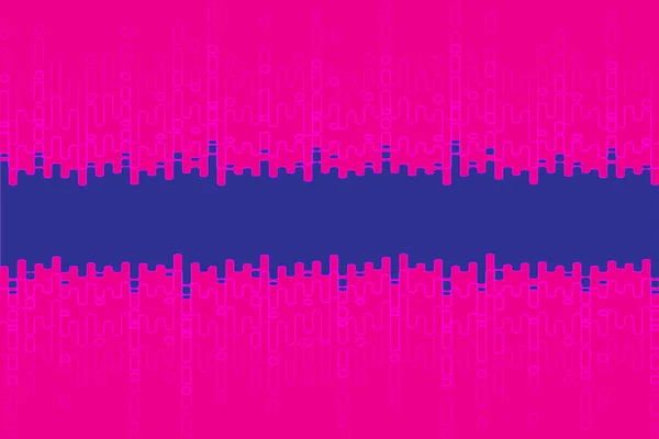 Ψηφιακή μουσική παλμού φόντο player. Δυναμικό λογότυπο ηχητικού κύματος. Μοντέρνο υγρό διακοσμητικό ισοσταθμιστή μοτίβο. Δημιουργικό στοιχείο για σχεδιασμό ιστοσελίδας ή εξώφυλλο περιοδικού, banner, αφίσα, ταπετσαρία. Τζπεγκ — Φωτογραφία Αρχείου