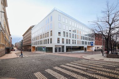 Eski Şehir Helsinki City modern bina tasarımı