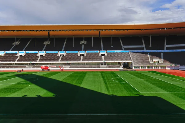 Helsinki Finland August 2020 Helsinki Olympic Stadium Renovation — Stock Photo, Image