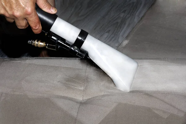 Professional Cleaning Upholstery Sofa — Stock Photo, Image