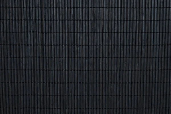 Dark Bamboo Mat Texture Background — Stock Photo, Image