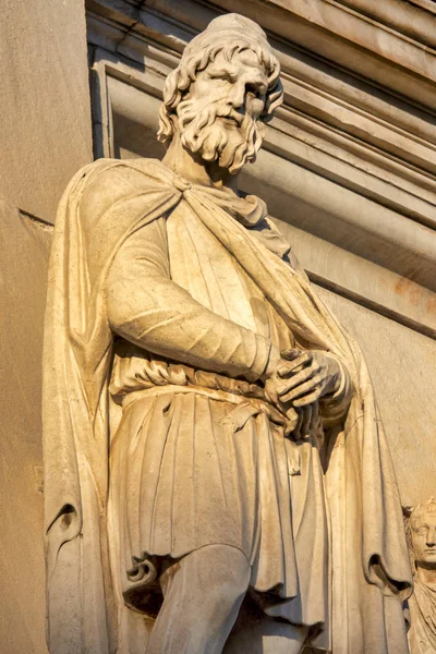 Деталь Статуй Арки Константина Рим Италия — стоковое фото