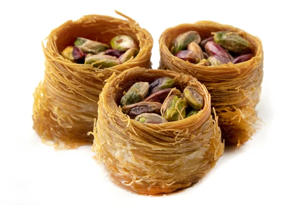 Bird nest baklava — Stock Photo, Image