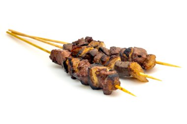 Ciğer Arrosticini, İtalya, Abruzzo 'dan geleneksel şiş kebap.