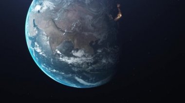 Uzayasya hareket uzaydan Dünya