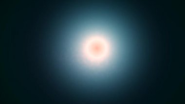 Uzaydan yıldıza uçmak. Parlak parçacık animasyonu. Galakside seyahat