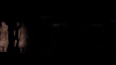 Xian ünlü terracotta savaşçılar, Çin 3d animasyon