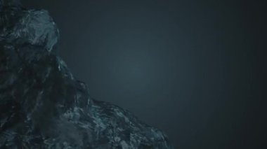 Su. Gerçekçi animasyon. Su akışı.