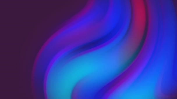 Twisted Gradient Background Animation. Motion abstraite . — Video