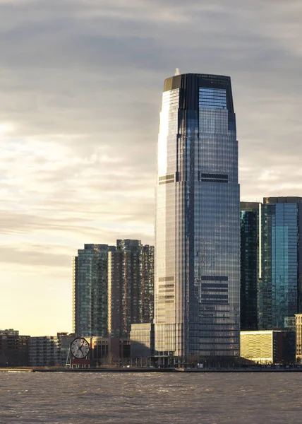 New York City, New York binalar gün batımında