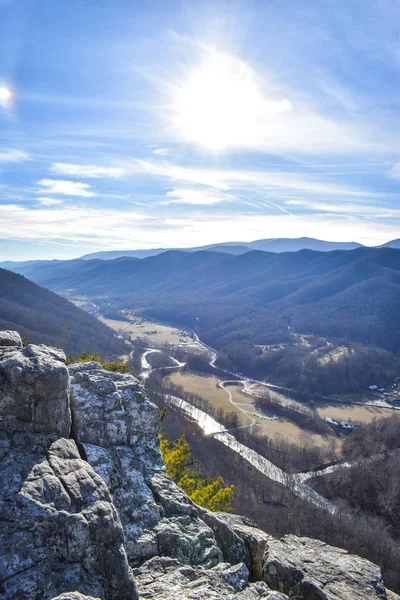 Seneca kayalar en yüksek dağ doğal görünümünden