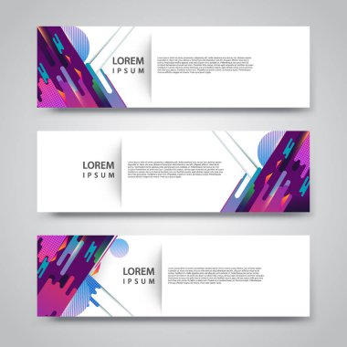 El ilanı şablonu header tasarımı. Afiş tasarım şablonları koleksiyonu