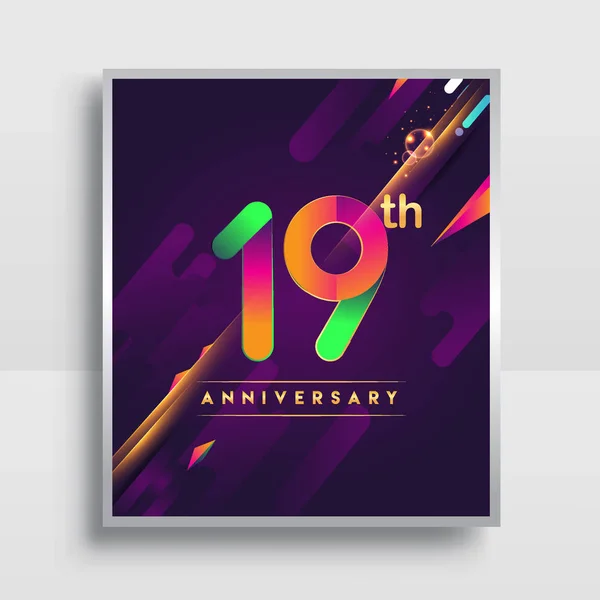 Logo Anniversaire Ans Design Vectoriel Pour Invitation Affiche Celebration Anniversaire Image Vectorielle Par Vectorideas C Illustration