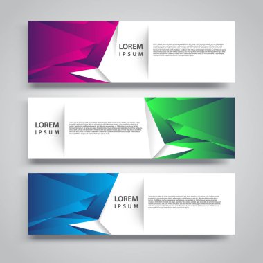 El ilanı şablonu header tasarımı. Afiş tasarım şablonları koleksiyonu