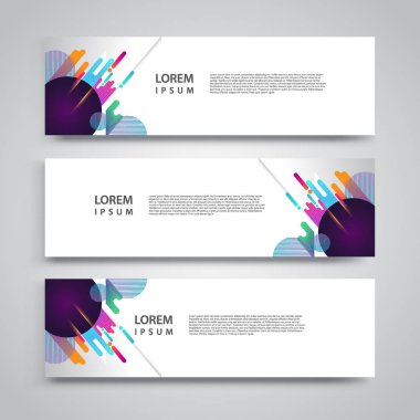 El ilanı şablonu header tasarımı. Afiş tasarım şablonları koleksiyonu