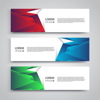 El ilanı şablonu header tasarımı. Afiş tasarım şablonları koleksiyonu