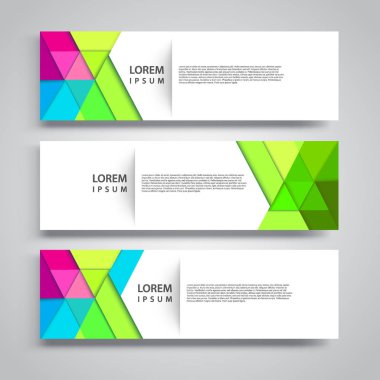 El ilanı şablonu header tasarımı. Afiş tasarım şablonları koleksiyonu