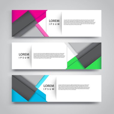 El ilanı şablonu header tasarımı. Afiş tasarım şablonları koleksiyonu