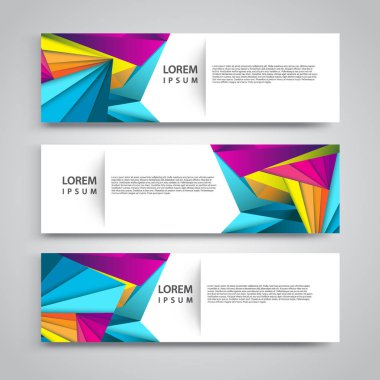 El ilanı şablonu header tasarımı. Afiş tasarım şablonları koleksiyonu