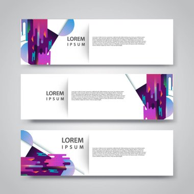 El ilanı şablonu header tasarımı. Afiş tasarım şablonları koleksiyonu