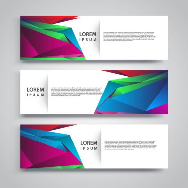 El ilanı şablonu header tasarımı. Afiş tasarım şablonları koleksiyonu