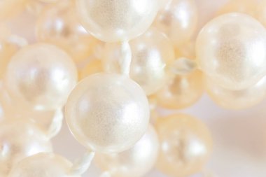 İnci boncuk closeup.