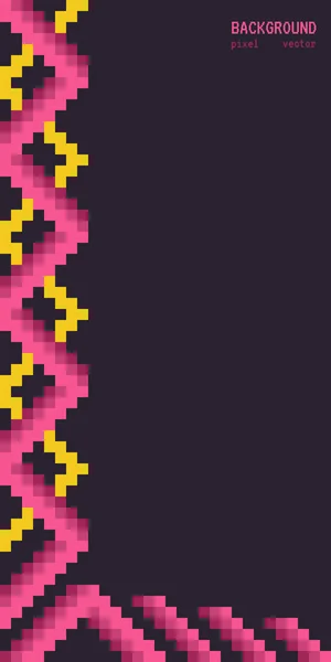 Vektorové Abstraktní Pozadí Pixelů Klidných Barvách Hlavní Barva Šedá Prvky — Stockový vektor