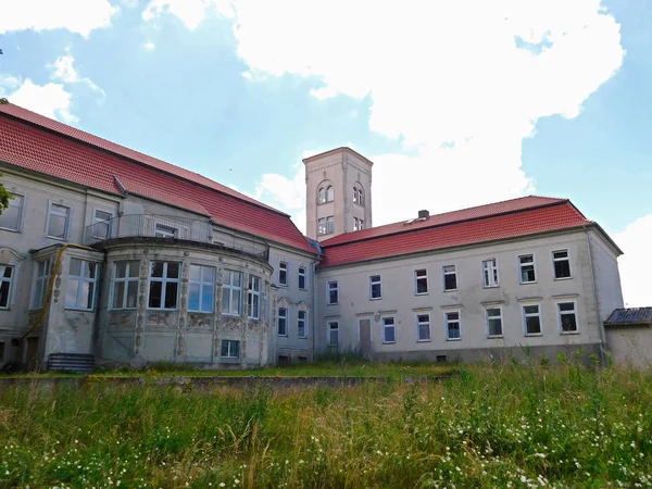 Ein Ehemaliges Gutshaus Mecklenburg — Stockfoto