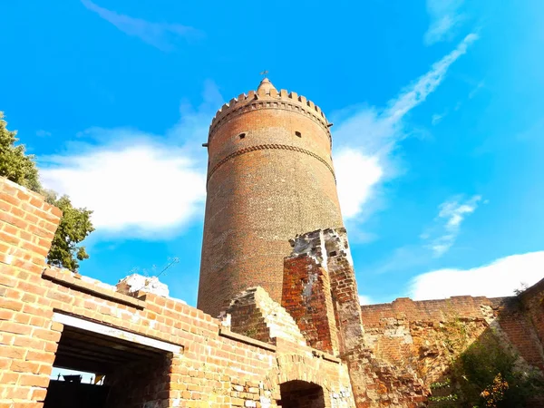 Mantenimiento Del Histórico Castillo Medieval —  Fotos de Stock