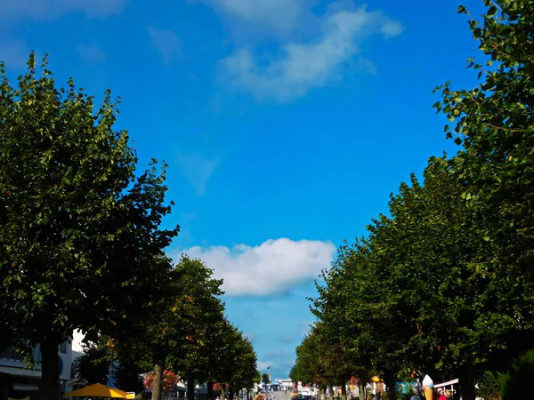 Die Strandpromenade Von Utidom — Fotografia de Stock