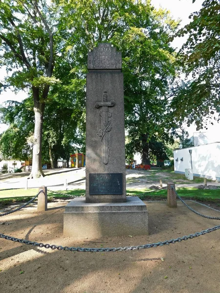 Kriegerdenkmal Die Opfer Der Kriege — Stok fotoğraf