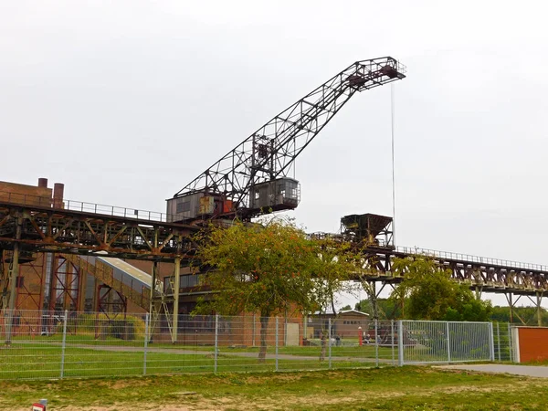 Krananlage Ehemaliegen Kraftwerk — Stock Photo, Image