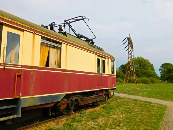 Trein Vroegere Gronden Van Het Leger Onderzoekinstituut Peenemnde — Stockfoto