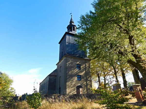 Protestantiska Sätter Stenkyrkan — Stockfoto