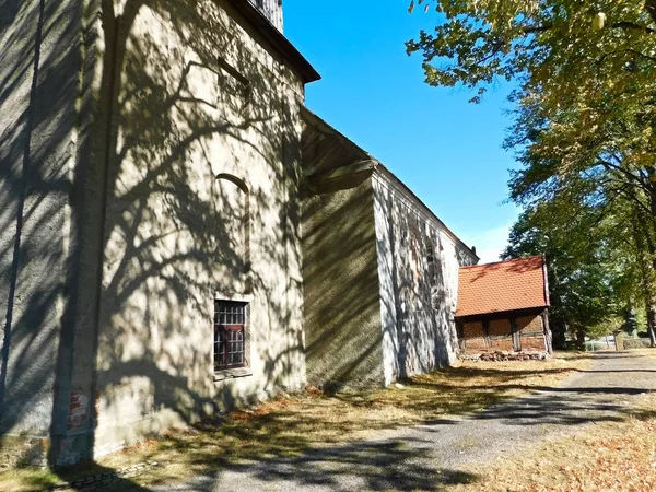 Evangelische Feldsteinkirche Hardenbeck — Stockfoto