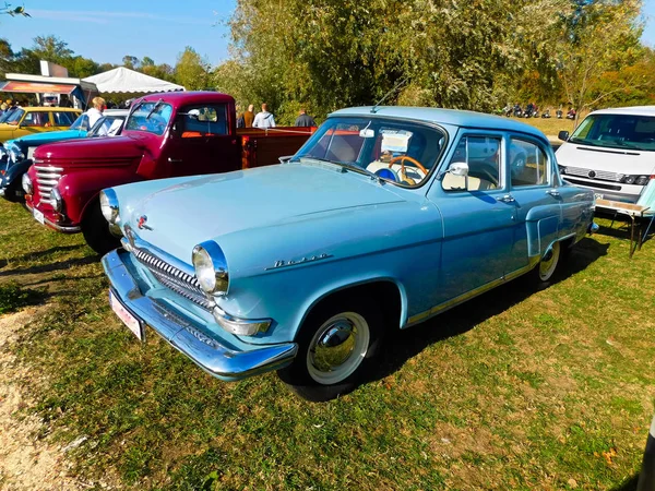 Frstenau Boitzenburger Land Germany October 2018 Annual Classic Car Tractor — Stock Photo, Image