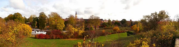 Panorama Las Puertas Ciudad — Foto de Stock