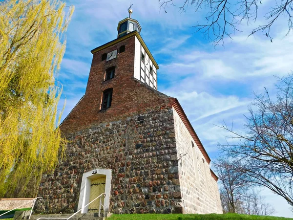 Kerk Het Dorp — Stockfoto