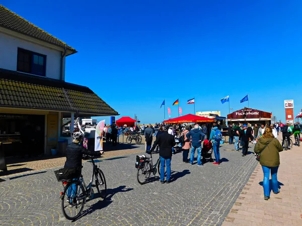 Warnemnde Mecklenburg Vorpommern Deutschland April 2019 Ostern Der Ostseeküste Graal — Stockfoto