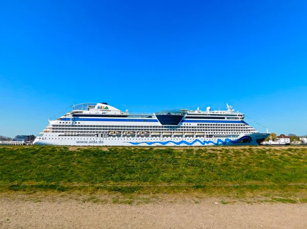 Warnemuende Mecklembourg Poméranie Occidentale Allemagne Avril 2019 Diva Aida Terminal — Photo