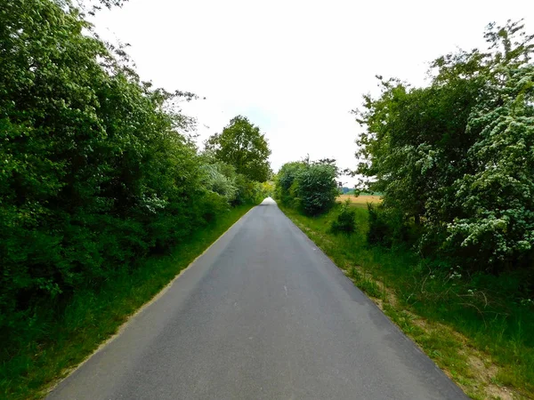 Caminhos Bicicleta Bela Uckermark — Fotografia de Stock