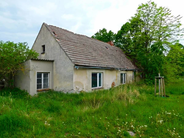 Leerstand Wenn Dörfer Der Uckermark Sterben — Stockfoto