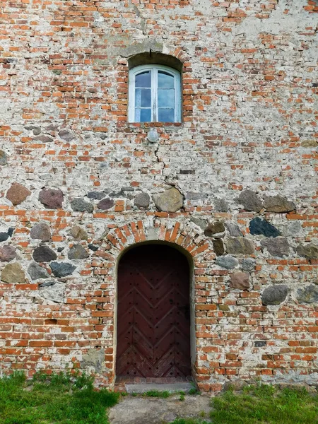 Facade Protestant Village Church 13Th Century — Stock Photo, Image