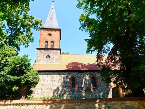 Gotische Kerkgebouw Uit Tweede Helft Van 13E Eeuw — Stockfoto