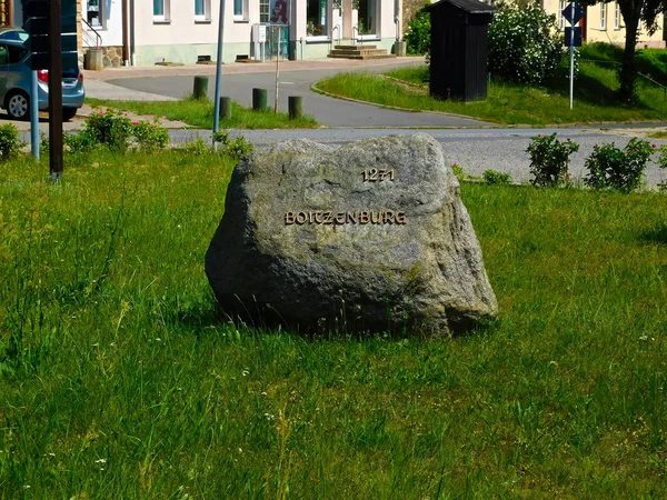 Pedra Fundadora Boitzenburg 1271 — Fotografia de Stock