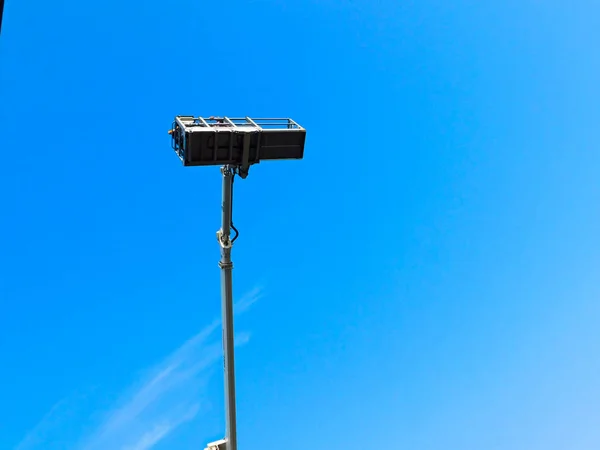 Templin Brandenburg District Uckermark Germany July 2019 Antenna Work Hoist — Stock Photo, Image