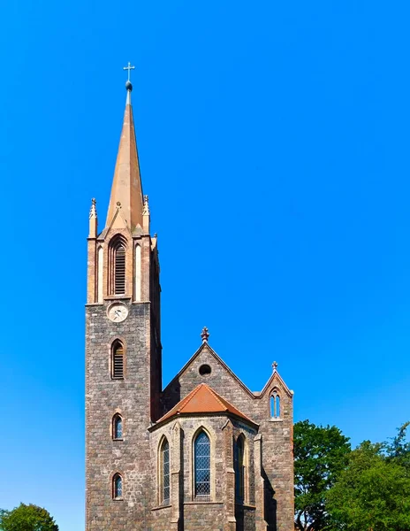 Protestantse Dorpskerk Hohensaaten — Stockfoto