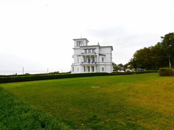 Ciudad Blanca Junto Mar Balneario Más Antiguo Alemania — Foto de Stock