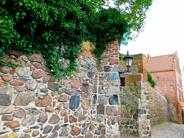 Historische Stadtmauer Aus Dem Jahrhundert — Stockfoto